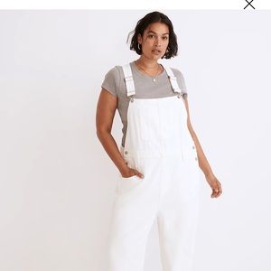 Madewell straight leg overalls LIKE NEW!